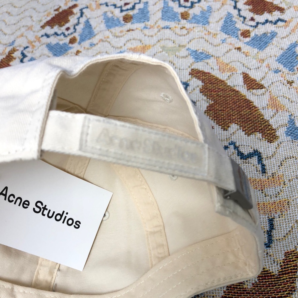 Acne Cream Silver Minimalist Hat - Picture 3 of 6